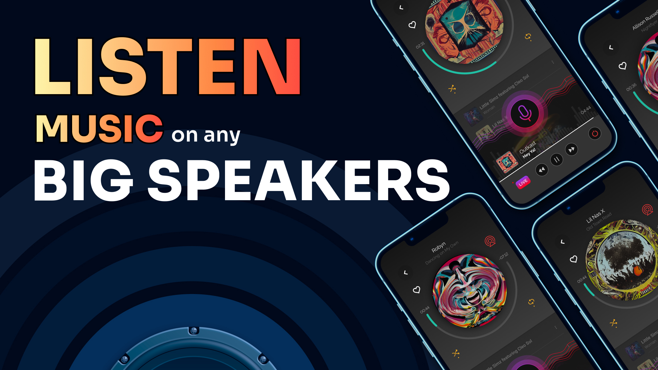 Headphones & Speaker Connect
