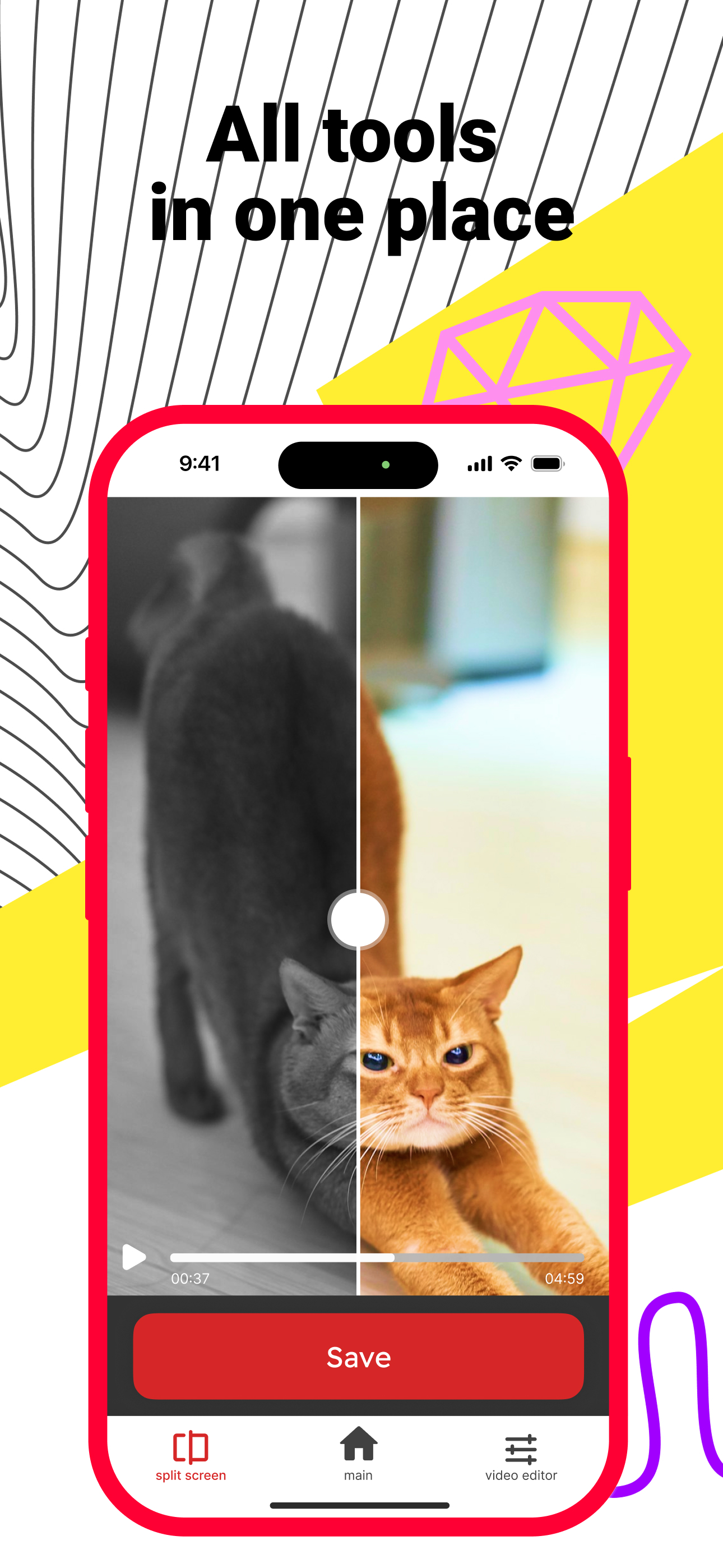 PIP - Split Screen Dual Window